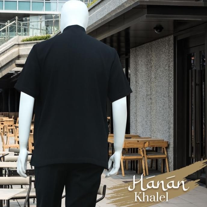 Hanan Koko Jetblack - Pasangan Gamis Isvara - Khadijah Indonesia