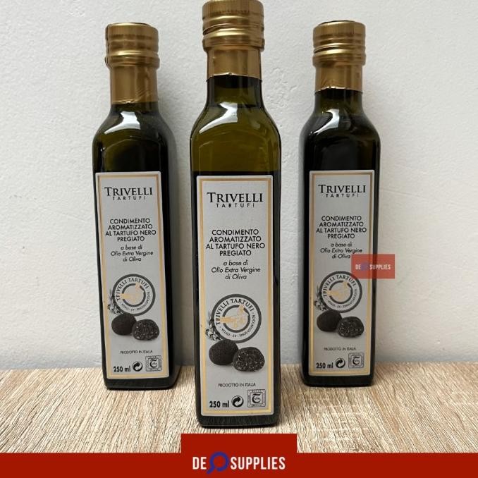

Trivelli Black Truffle Oil 250ml - Italian Truffle Hitam Extra Virgin