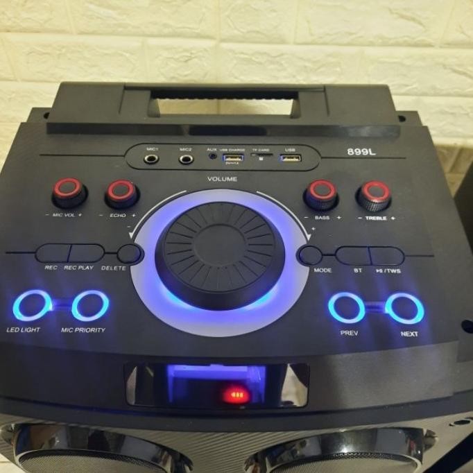 Grosir Speaker Bluetooth Gmc 899L Ukuran 10 Inch X 4 - Free Mic 2 Pcs