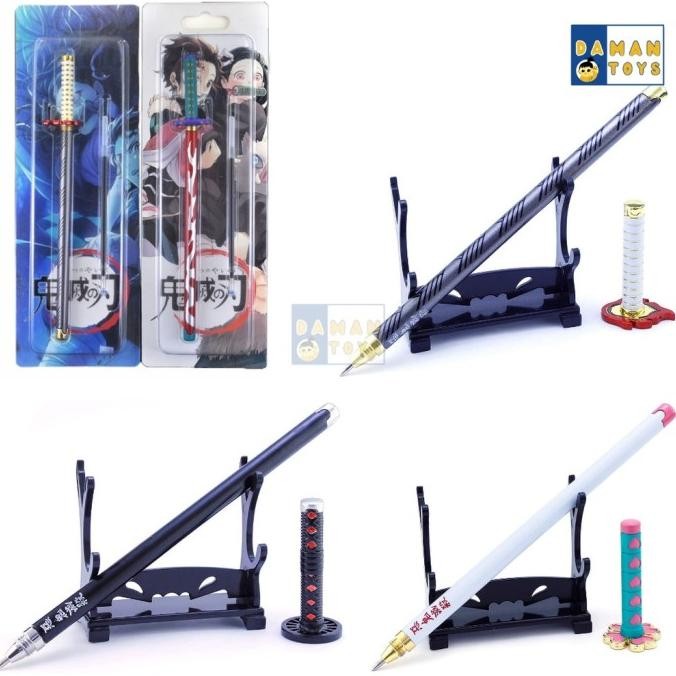 

High Quality Pulpen Pedang Anime Demon Slayer Kimetsu No Yaiba Pena Swordpenrengoku Neo