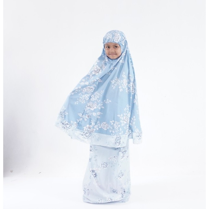 Mukena Anak Katun Jepang Pink Rh