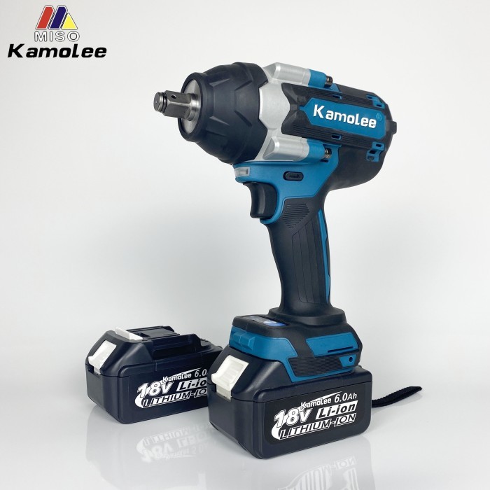 Kamolee Tool Dtw700 1800N.M 1/2 Inci Kunci Pas Dampak Listrik