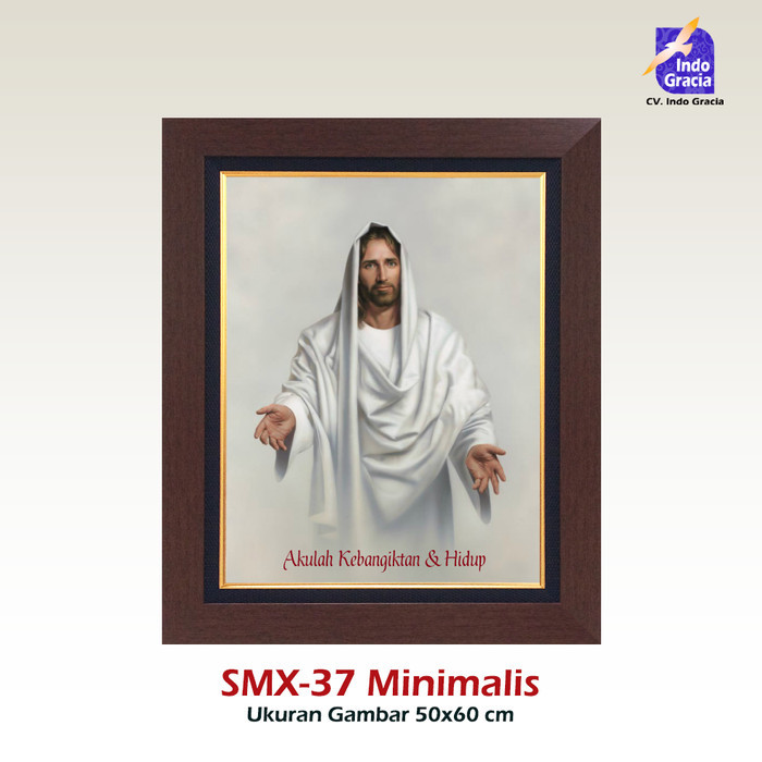 Lukisan Kebangkitan Tuhan Yesus; SMX-37 Minimalis