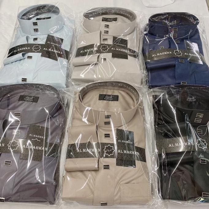 JUBAH HARAMAIN / JUBAH AL MARWAN MANSET Terlaris