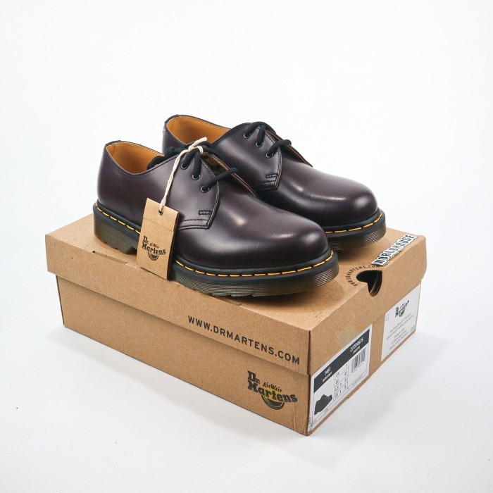 Dr Martens 1461 Burgundy Smooth original 3 hole