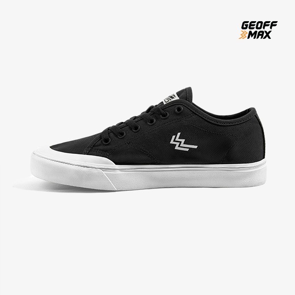 Geoff Max Official - Classmate Black White Sepatu Pria Sepatu Wani