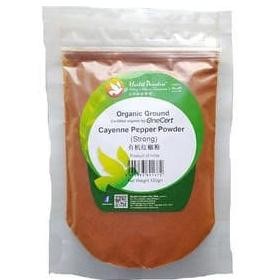 Organic ground cayenne pepper powder (strong) 100 g