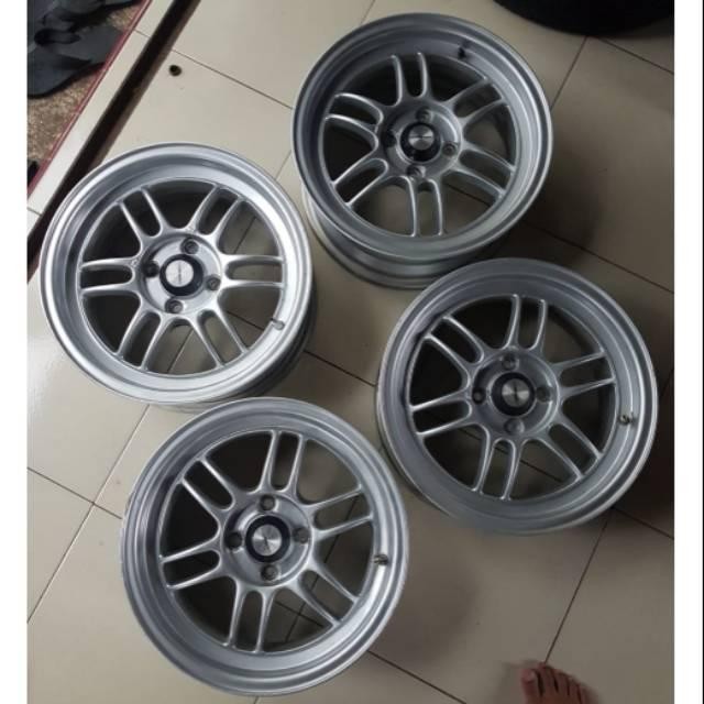 Velg Model Enkei Rpf1 Rep Murah 4X100 R15 6,5" Mobil Avanza Xenia Corolla Vios Dll
