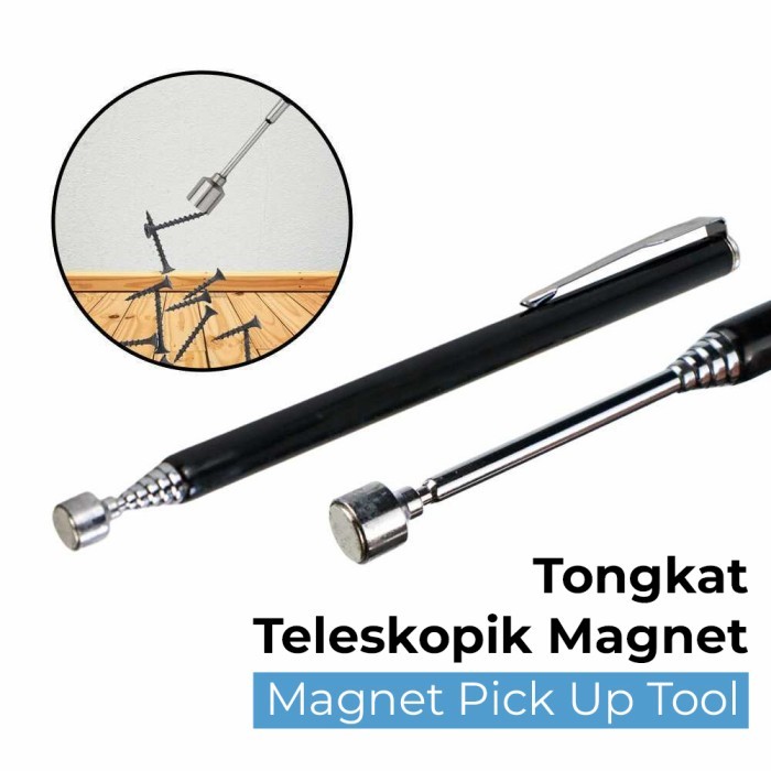 

TERMURAH - TONGKAT TELESKOPIK MAGNET PICK UP TOOL ROD STICK AMBIL BAUT