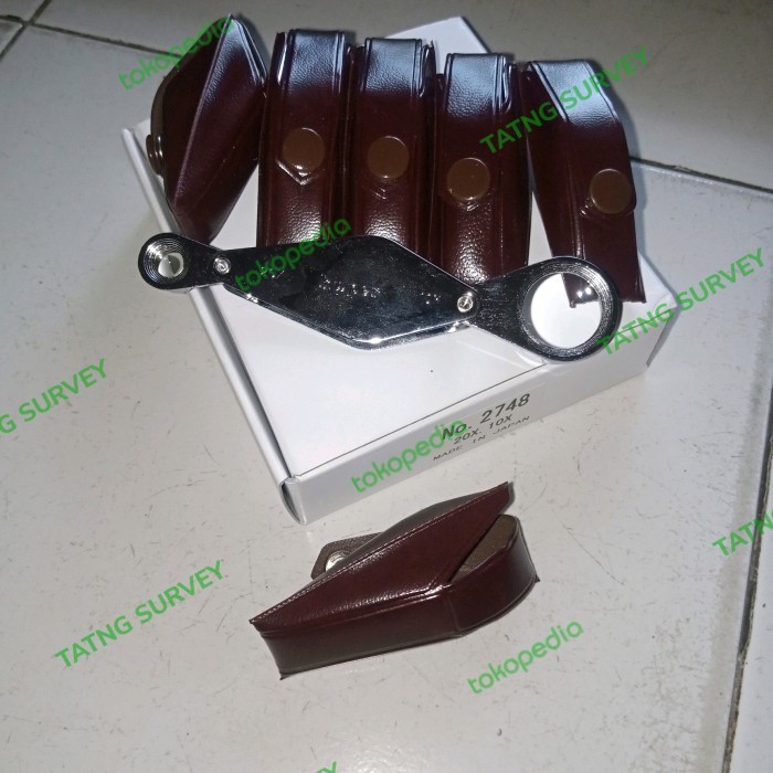 

lup rupper pembesaran 10x20 Loupe 10x20 kacapembersar 10x20