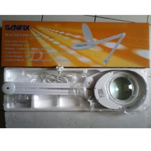 

Sanfix SM 50-5 Magnifying Lamp 5" 5 Diopter SM50-5 Kaca Pembesar