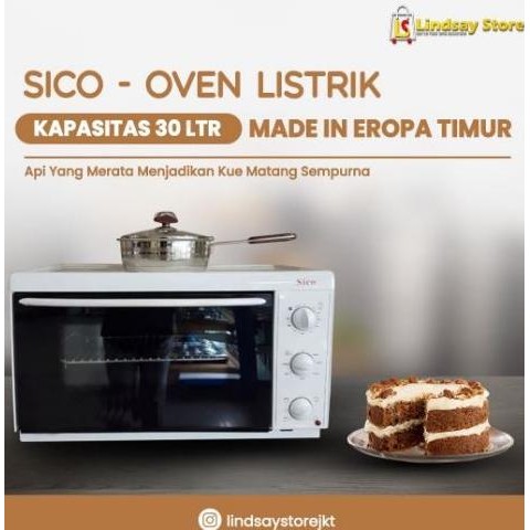 SICO - OVEN LISTRIK KAPASITAS 30 LTR MADE IN EROPA TIMUR
