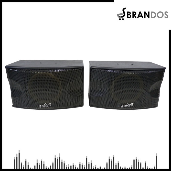 Speaker Pasif Karaoke 10 Inch 120W Passive Loudspeaker Falcon SD-910