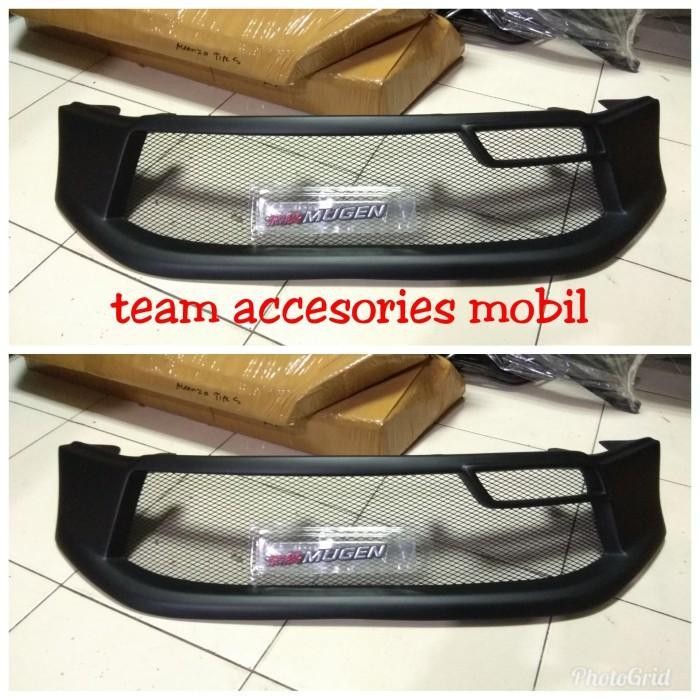 Grill Brio Rs Tahun 2016 Model Jaring Plus Emblem Mugen