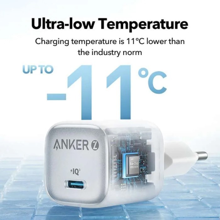 

SALE TERLARIS ANKER ZOLO MINI WALL CHARGER ADAPTER 30W GAN USB-C PORT PD3.0 QC3.0 SCP FAST CHARGING