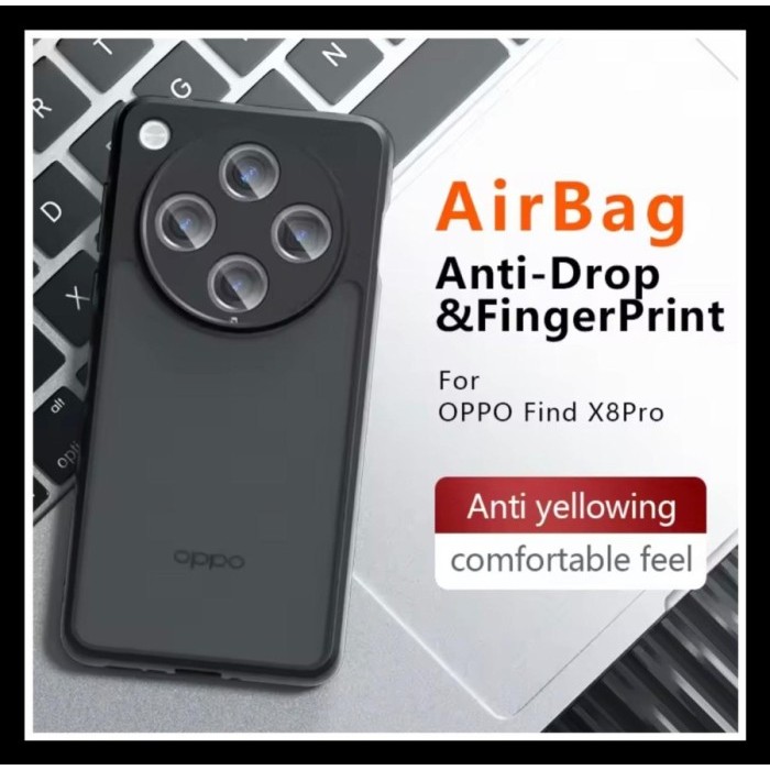 

SALE TERLARIS OPPO FIND X8 / X8 PRO ARMOR SMOKE ORIGINAL HARD CASE CASING COVER TRANSPARAN MATTE
