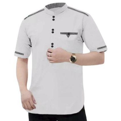 BAJU KOKO BARHI TOJIRO TOYOBO Premium Quality Kancing dan Saku Aktif Terlaris