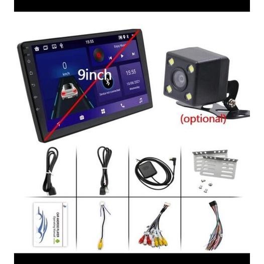 Head Unit Tv Mobil Android Honda Brv Brio Hrv Jazz Mobilio 9Inch Ram 2/32 Free Kamera Mundur