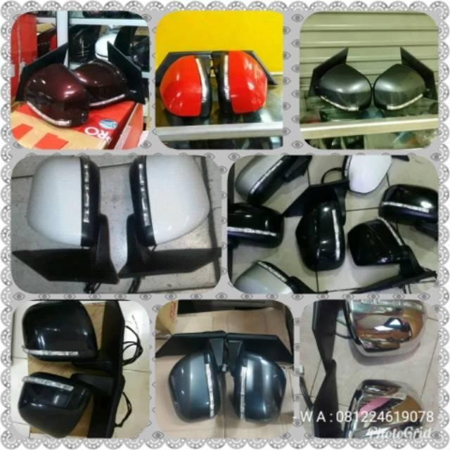 Spion All New Yoyota Avanza/Xenia/Ayla/Agya All Type E/G/R/M 2012 2013 2014 2016 2017 1Set Full Ori