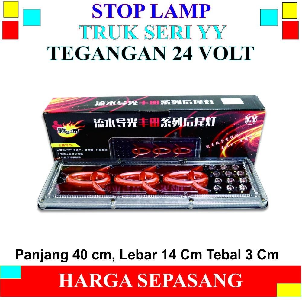 Lampu Variasi Stoplamp Rem Belakang Running Sein Truk Canter Fuso Engkol