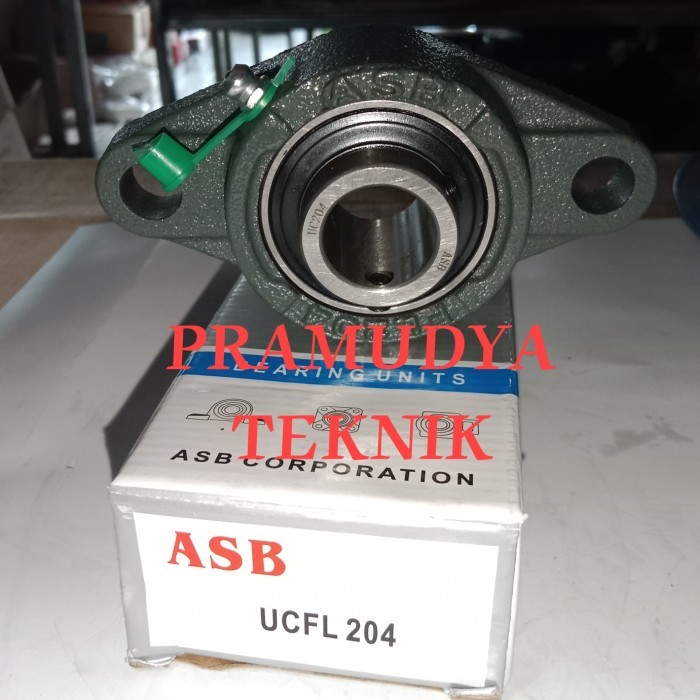 BEARING ASB UCFL 204-12 PILLOW BLOCK LAHER BEARING DUDUK 3/4INCH /19MM
