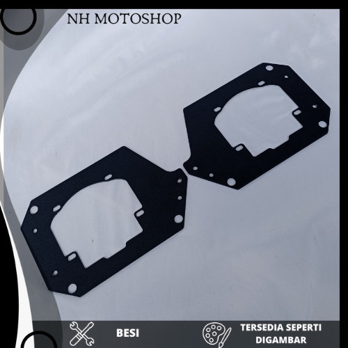 BRACKET LAMPU BILED PROJIE AES 2.5 INCH R25 OLD UNTUK MOTOR R25 LAMA