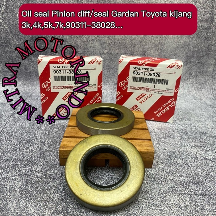 OIL SEAL PINION DIFF/SEAL GARDAN TOYOTA KIJANG 3K/4K/5K/7K 90311-38028