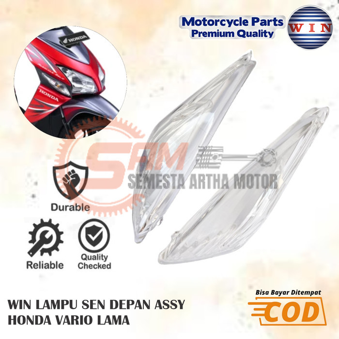 MIKA SEN DEPAN WIN HONDA VARIO KARBU 110 LAMA KACA LAMPU SEIN MOTOR
