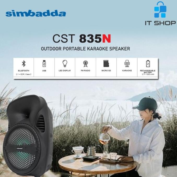 Sale Simbadda Portable Karaoke Speaker Cst 835N