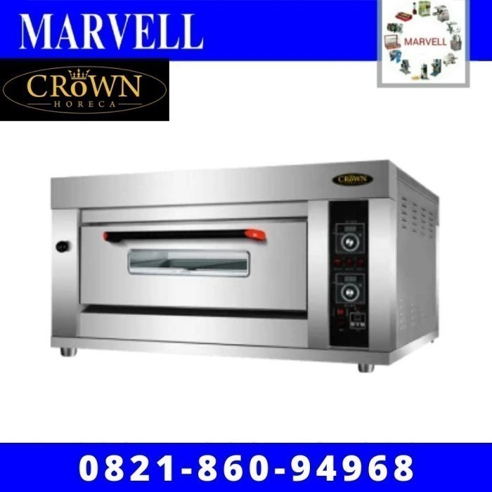 Oven Gas Roti Crown Horeca Yxy-20as Gas Oven Roti 1 Deck 2 Tray
