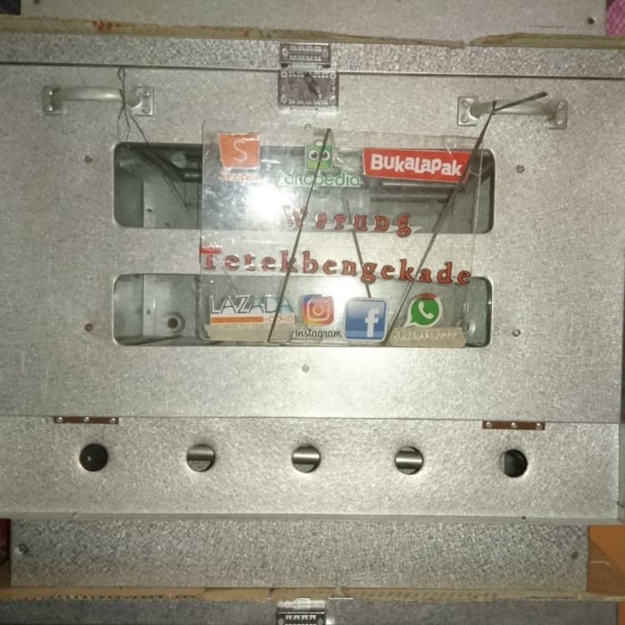 Promo Oven Gas galvalum bukan stainless thermo bima 60 api atas bawah