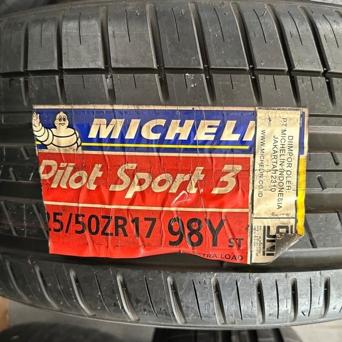 Ban Mobil Michelin Pilot Sport 3 225/50 R17 225 50 17 Produksi 2012