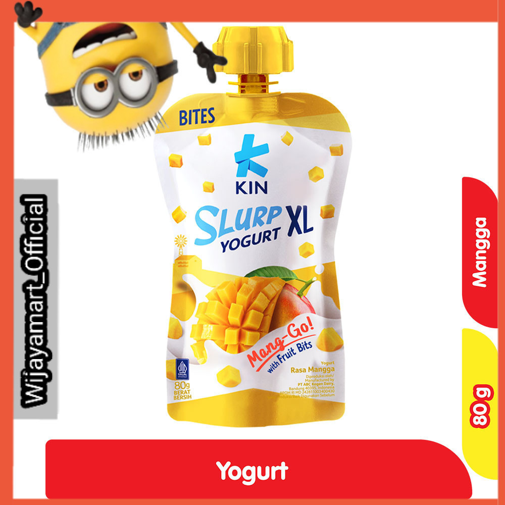 

Kin Yogurt Slurp XL Mangga 80 g