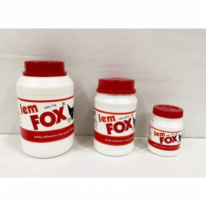 

Promo Lem Fox putih Murah Lem Sebaguna Lem DIY Slime Lem Kayu Lem Fox 1 Kg COD