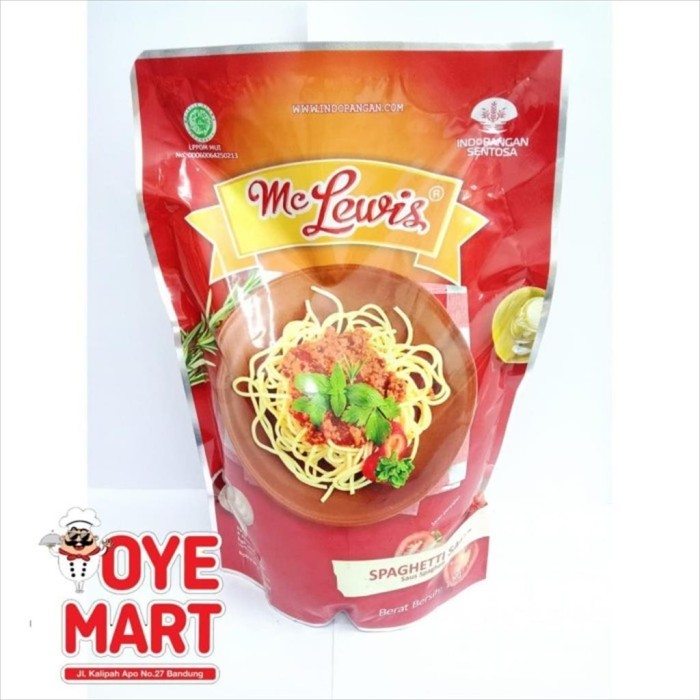 

MCLEWIS SPAGHETTI SAUCE 1KG