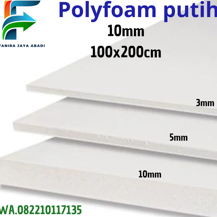 

TERLARIS! Polyfoam 10mm 100x200cm lembaran