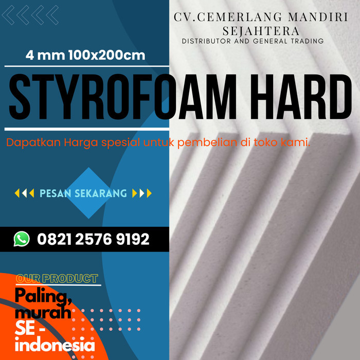 

PROMO! STYROFOAM Tebal 5cm 100x200 Cm Medium