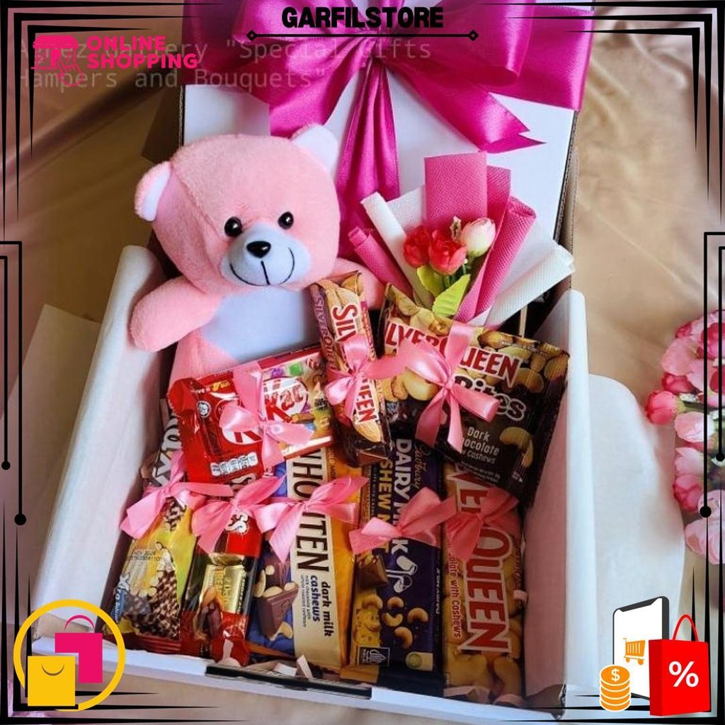 

Hampers Coklat Premium / Kado Ulang Tahun / Hampers Snack Cowok Cewek / Gift Box / Kado Ultah Pacar / Hadiah Wisuda Anniversary D Sale