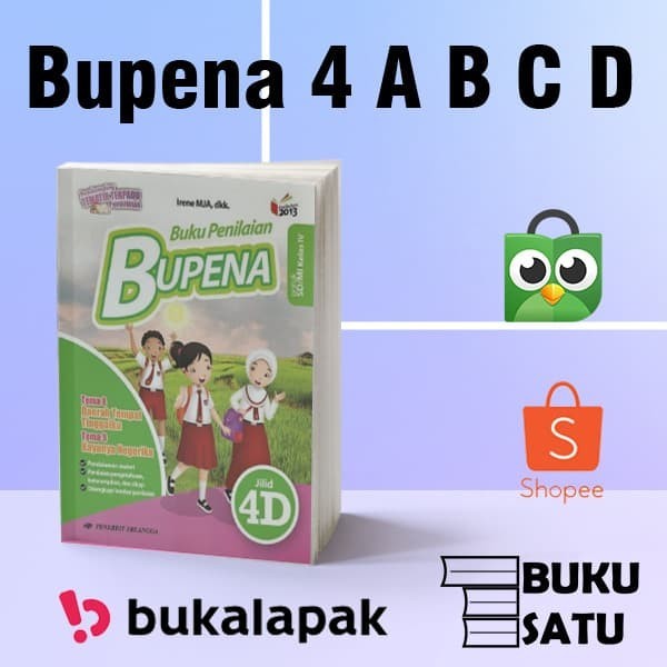 

PROMO BulkBuyBS Bupena Kelas 4 SD Erlangga Bupena 4A 4B 4C 4D