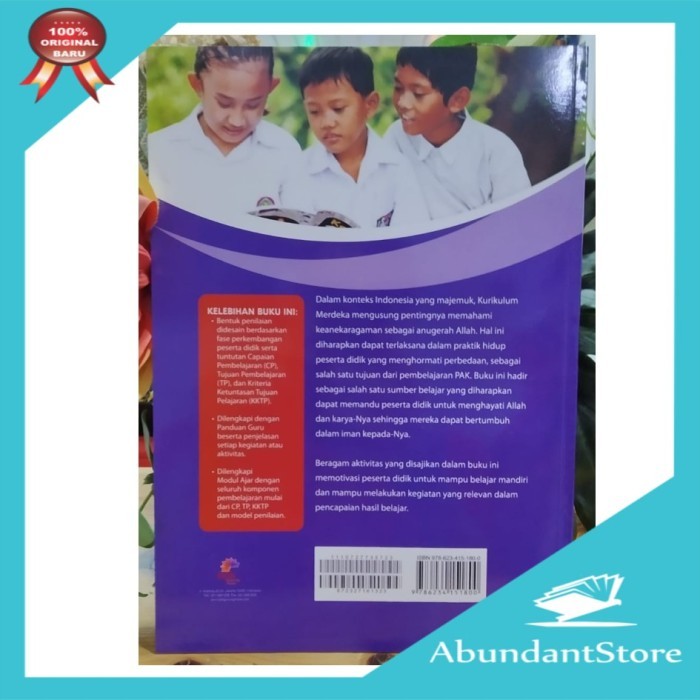 

BOOM SALE Pendidikan Agama Kristen dan Budi Pekerti Kurikulum Merdeka Kelas 3 SD - PAK & BUPEK KUMER