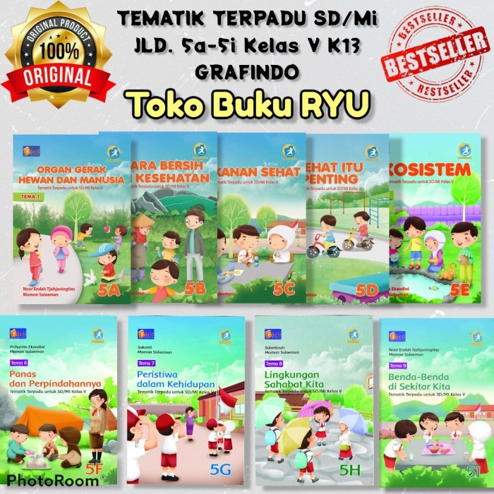 

BISA FAKTUR Paket Tematik Terpadu SD/Mi Kelas 5 Jld. 5a-5i K13 Grafindo