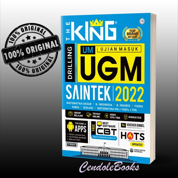 

FLASH SALE Buku UM UGM 2021 : The King Drilling UM UGM SAINTEK 2021
