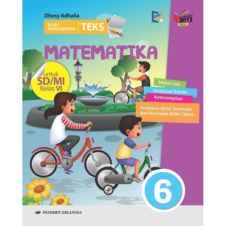 

Buping Buku Pendamping Tematik Terpadu Matematika Kelas 6 SD Erlangga