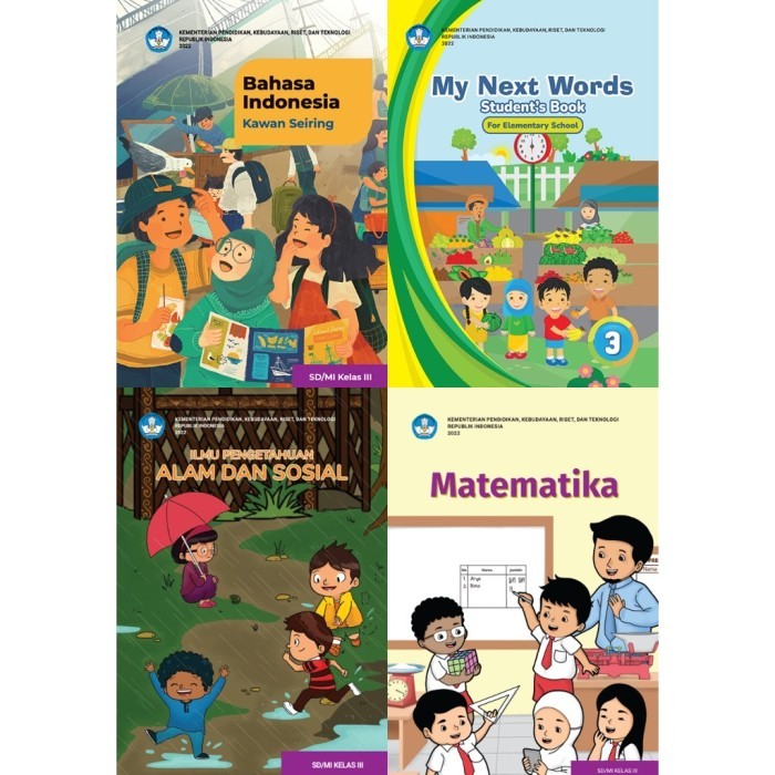 

BISA GROSIR BUKU KURIKULUM MERDEKA KELAS 3 SD (1 SET) BUNDLING