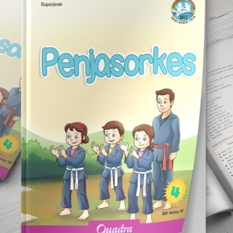 

BISA FAKTUR ORI buku teks penjasorkes k13 Quadra kelas 4 edisi revisi