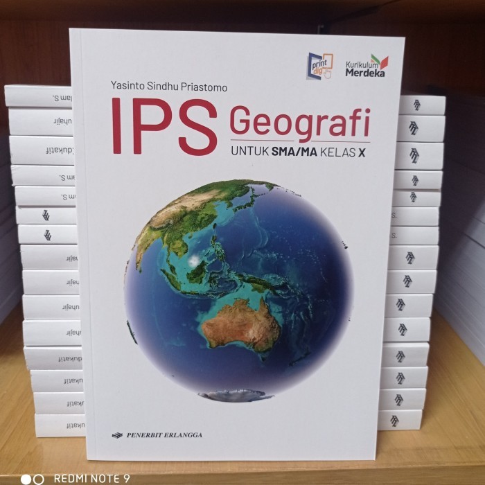 

BERKUALITAS OL Buku IPS Geografi Kelas X SMA Kurikulum Merdeka Erlangga