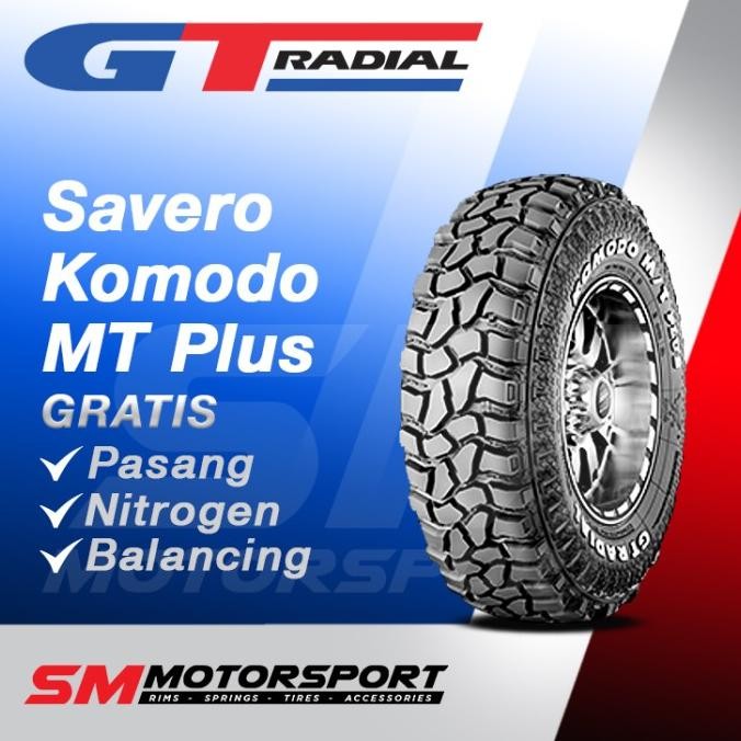 GT Radial Savero Komodo MT Plus LT265/70 R17 Ban Mobil