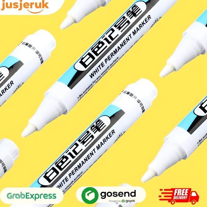 

JFactory Spidol Ban Permanen Waterproof Quick Dry Oily Marker spidol untuk ban mobil