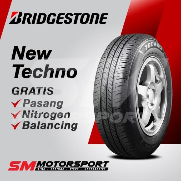 Ban Mobil Veloz Livina Xpander Bridgestone New Techno 185/65 R15 15