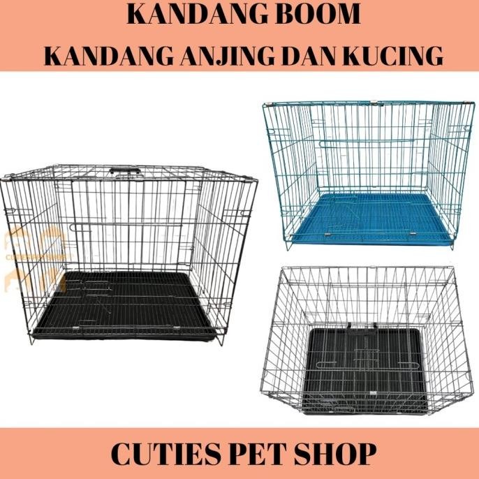 KANDANG ANJING KUCING BOOM BESAR KANDANG JERUJI HEWAN PREMIUM QUALITY